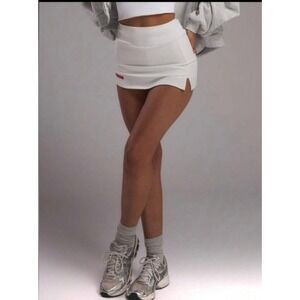 Musera Sport White Tennis Skort Mini Skirt Hot Shorts XS (0) NWOT